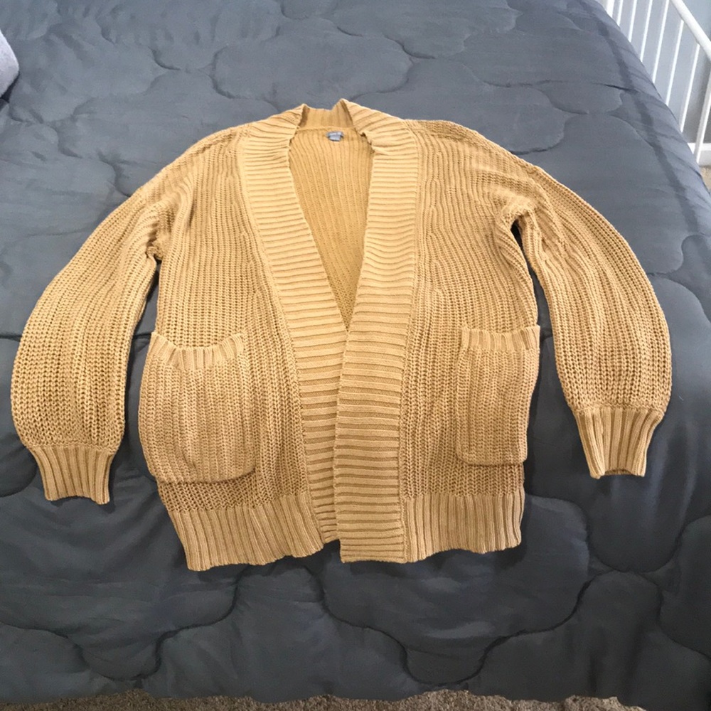Yellow Aerie Cardigan
